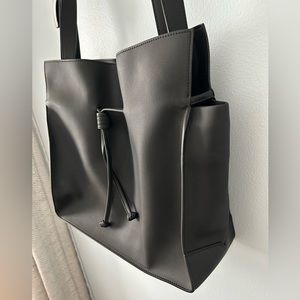 Italian Vegan Leather Von Holzhausen Medium Shopper Purse